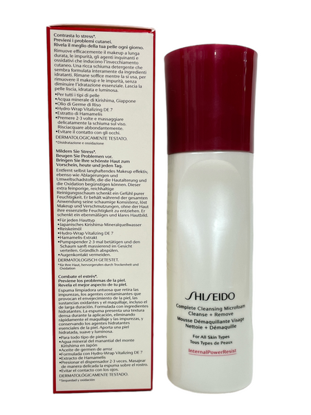 Shiseido Complete Cleansing Microfoam (180ml / 6fl.oz)