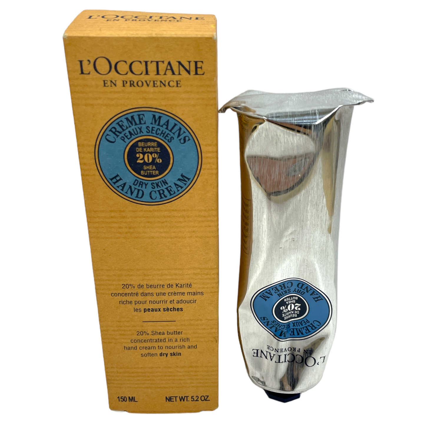 L'Occitane Dry Skin Hand Cream 20% Shea Butter (150ml / 5.2oz)