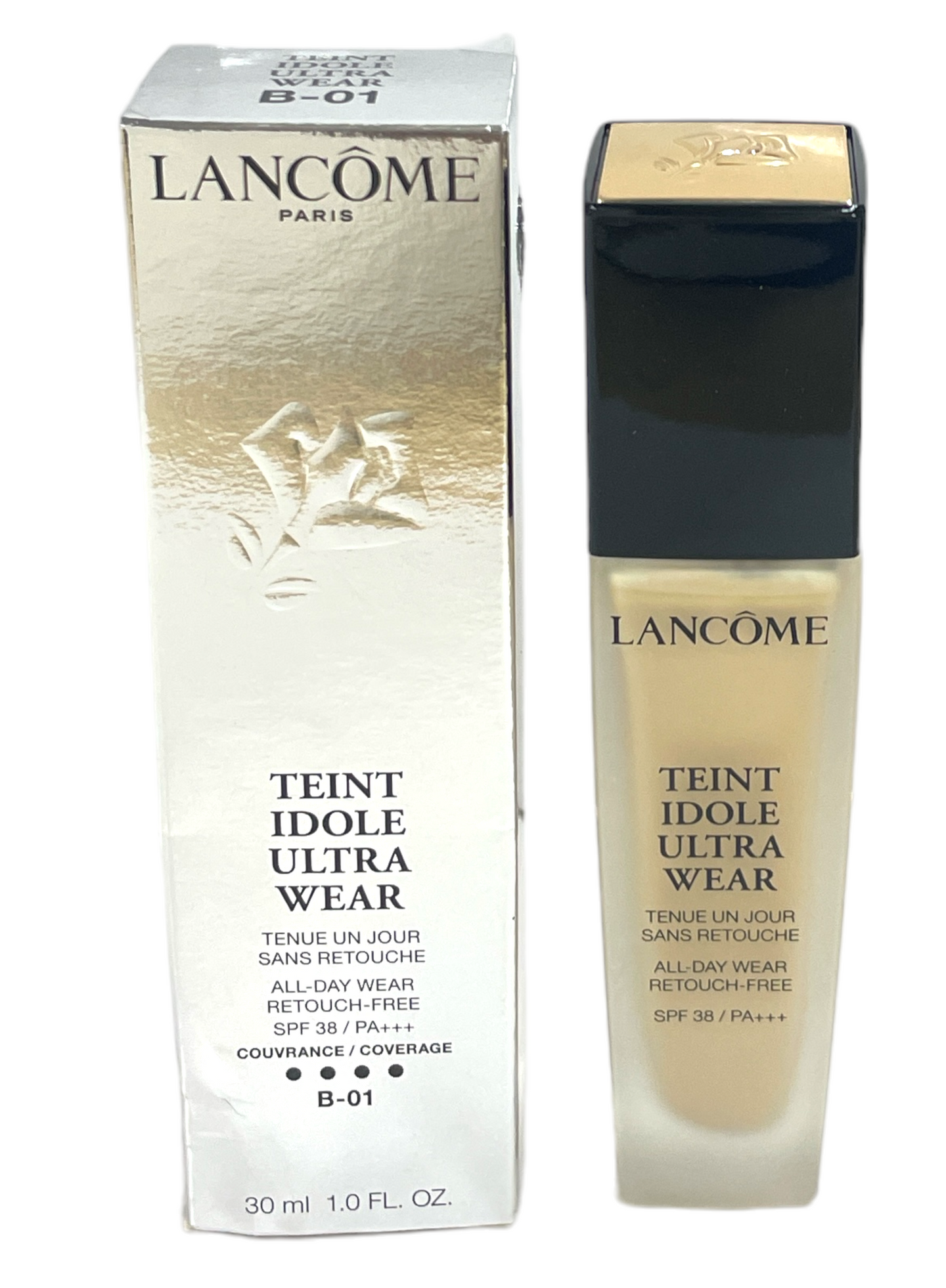 Lancome Teint Idole Ultra Wear Foundation All-Day Wear SPF38 (B-01 Lancome Teint Idole Ultra Wear Foundation All-Day Wear SPF38 (B-01