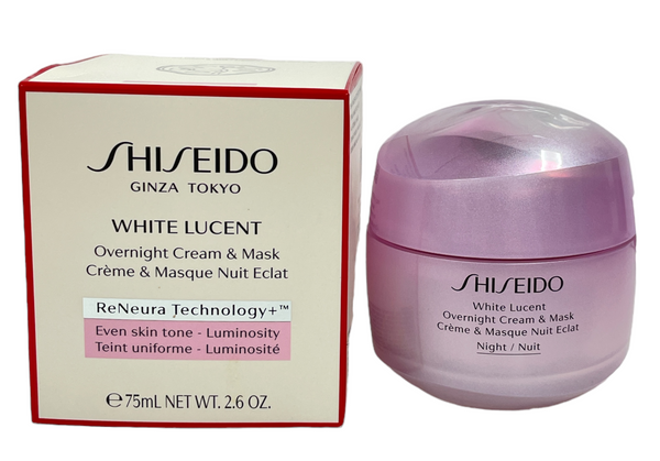 Shiseido White Lucent Overnight Cream & Mask (75ml / 2.6oz)