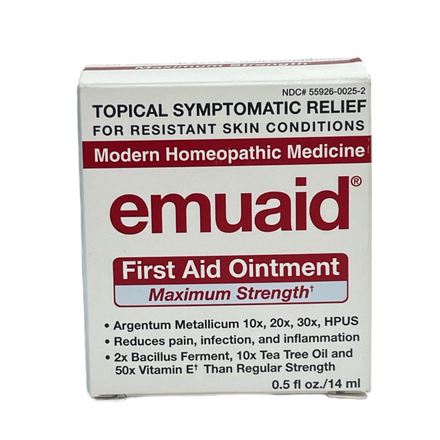 Emuaid First Aid Ointment Maximun Strength (0.5fl.oz / 14ml)