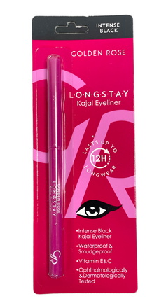 Golden Rose LONGSTAY Kajal Eyeliner (Intense Black) (0.35g / 0.01oz)
